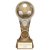 Ikon Tower Football Trophy | Antique Silver & Gold | 175mm | G24 - PA24153C