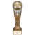 Ikon Tower Football Trophy | Antique Silver & Gold | 225mm | G24 - PA24153E