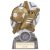The Stars Football Plaque Trophy | Silver & Gold | 130mm | G9 - PA24241A