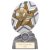 The Stars Football Plaque Trophy | Silver & Gold | 170mm | G25 - PA24241C