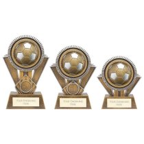 Apex Ikon Football Trophy | Gold & Silver | 130mm | G25