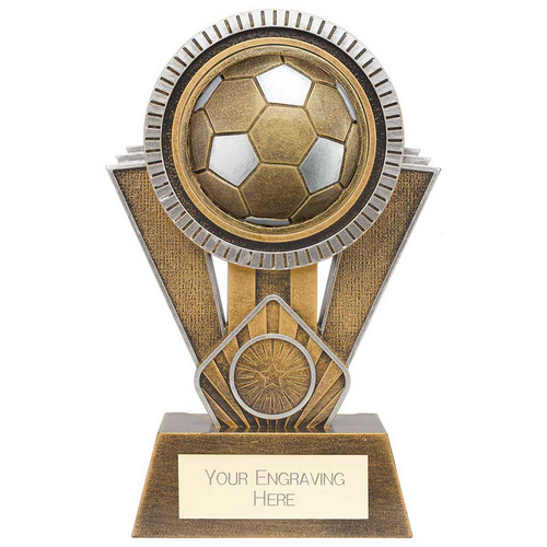 Apex Ikon Football Trophy | Gold & Silver | 180mm | G25