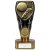 Fusion Cobra Football Boot & Ball Trophy | Black & Gold | 150mm | G7 - PM24195B