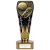 Fusion Cobra Football Boot & Ball Trophy | Black & Gold | 175mm | G7 - PM24195C