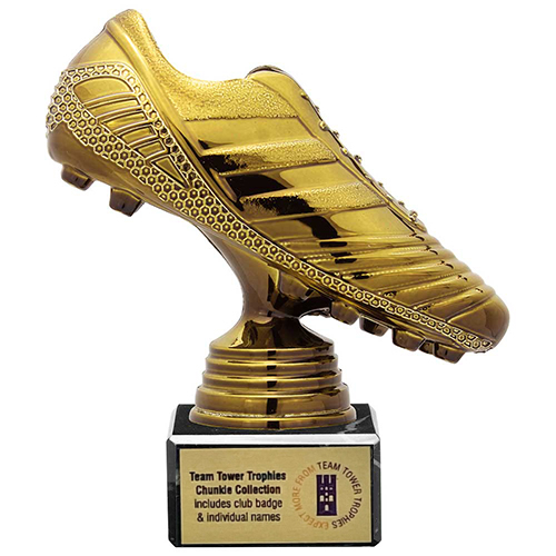 Fusion Viper Legend Football Boot Trophy | Black & Gold | 140mm | S7
