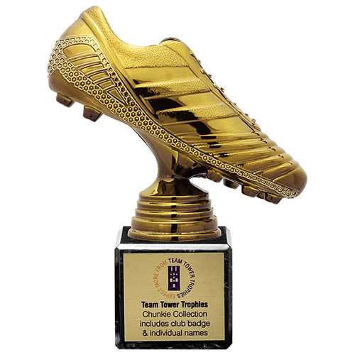 Fusion Viper Legend Football Boot Trophy | Black & Gold | 160mm | S7