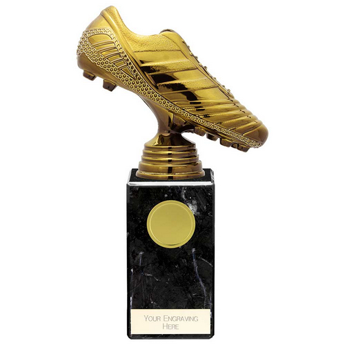 Fusion Viper Legend Football Boot Trophy | Black & Gold | 210mm | S7