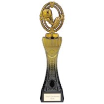 Maverick Heavyweight Football Boot Trophy | Black & Gold | 290mm | G24