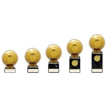 Fusion Viper Legend Football Trophy | Black & Gold | 115mm | S7