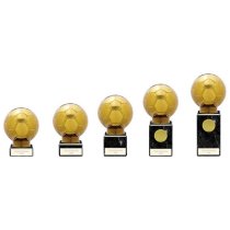 Fusion Viper Legend Football Trophy | Black & Gold | 125mm | S7