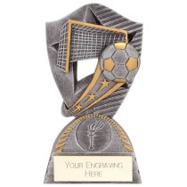 Phantom Football Trophy | Antique Gold & Silver | 115mm | G7