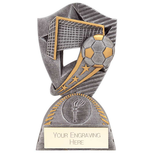 Phantom Football Trophy | Antique Gold & Silver | 135mm | G9