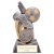 Nemesis Football Boot & Ball Trophy | Antique Gold & Silver | 120mm | G7 - RF24052A