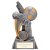 Nemesis Football Boot & Ball Trophy | Antique Gold & Silver | 160mm | G25 - RF24052C