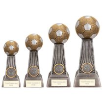 Energy Football Trophy | Antique Silver & Gold | 130mm | G5