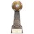Energy Football Trophy | Antique Silver & Gold | 150mm | G6 - RF24049B