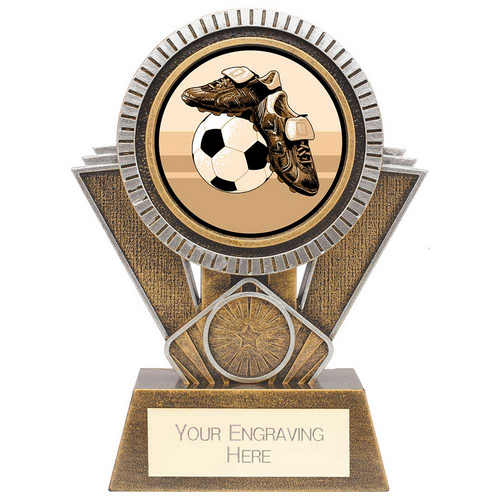 Apex Football Trophy | Gold & Silver | 155mm | G25