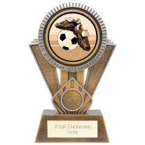 Apex Football Trophy | Gold & Silver | 180mm | G25