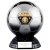 Elite Heavyweight Player Of Match Football Trophy | Platinum to Black | 200mm | G25 - PV23113D