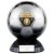Elite Heavyweight Thank You Coach Football Trophy | Platinum to Black | 200mm | G25 - PV23114D