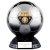 Elite Heavyweight Player of Year Football Trophy | Platinum to Black | 185mm | G24 - PV23117C