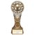 Ikon Tower Player of the Month Football Trophy | Antique Silver & Gold | 175mm | G24 - PA24163C