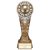 Ikon Tower Player of the Month Football Trophy | Antique Silver & Gold | 200mm | G24 - PA24163D