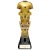 Fusion Viper Shirt Player of the Match Football Trophy | Black & Gold  | 255mm | G7 - PV22312B