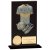 Euphoria Hero Glass Football Trophy | Jet Black  | 140mm |  - CR19068B
