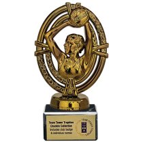 Maverick Legend Netball Trophy | Fusion Gold | 135mm | S7