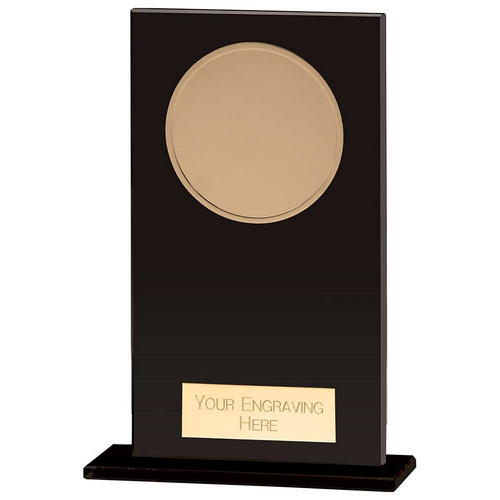 Hero Matrix Glass Trophy | Black | 140mm |