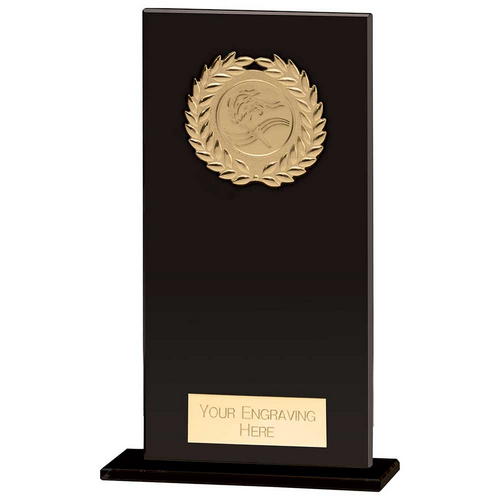 Hero Glass Trophy | Black | 160mm |