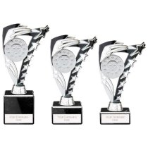 Frenzy Silver & Black Trophy | 185mm | E1408A