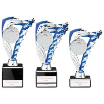 Frenzy Silver & Blue Trophy | 185mm | E1408A