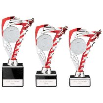 Frenzy Silver & Red Trophy | 195mm | S7