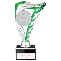 Frenzy Silver & Green Trophy | 195mm | S7