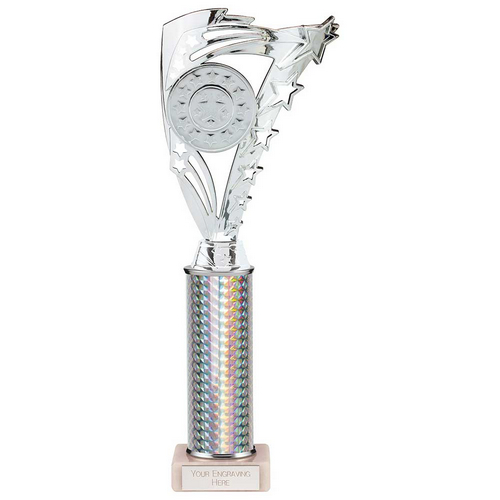 Frenzy Silver Tube Trophy | 315mm | E1408D