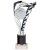 Frenzy Silver & Black Tube Trophy | 240mm | G9 - TR24518A