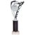 Frenzy Silver & Black Tube Trophy | 290mm | G9 - TR24518C