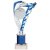 Frenzy Silver & Blue Tube Trophy | 240mm | G9 - TR24517A