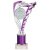 Frenzy Silver & Purple Tube Trophy | 240mm | G9 - TR24519A