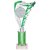 Frenzy Silver & Green Tube Trophy | 265mm | E1408D - TR24614B