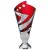 Hurricane Silver & Red Plastic Cup Trophy | Heavy Marble Base | 170mm | E1408A - TR24526A