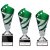 Hurricane Silver & Green Plastic Cup Trophy | Heavy Marble Base | 170mm | E1408A - TR24530A