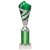 Hurricane Silver & Green Plastic Tube Cup | Marble Base | 245mm | G9 - TR24544B