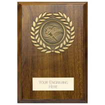 Reward Wreath Plaque | Walnut | 100x75mm |