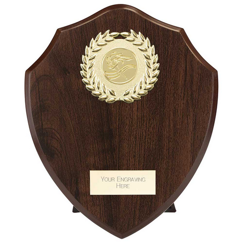 Reward Wreath Shield | Mahogany | 175mm |