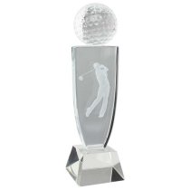 Reflex Golf Crystal Trophy | 240mm | E4293B