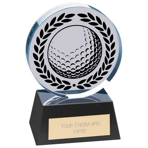 Emperor Golf Crystal Trophy | 125mm | G25