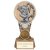 Ikon Goof Balls In The Water Golf Trophy | Antique Silver & Gold | 150mm | G24 - PA24401B